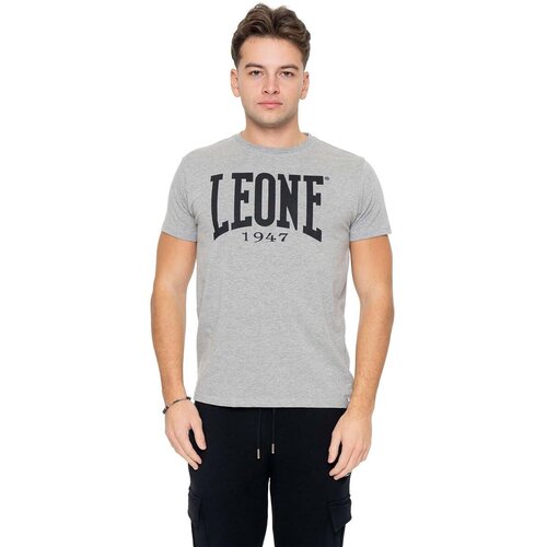 Leone 1947 Majice & Polo majice Man T-Shirt Short Sleeves Big Logo Siva Cene
