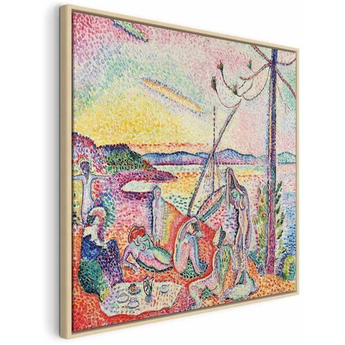  Slika - Henri Matisse – Luxe Calme et Volupté 40x40 U prirodnom drvenom okviru Cene