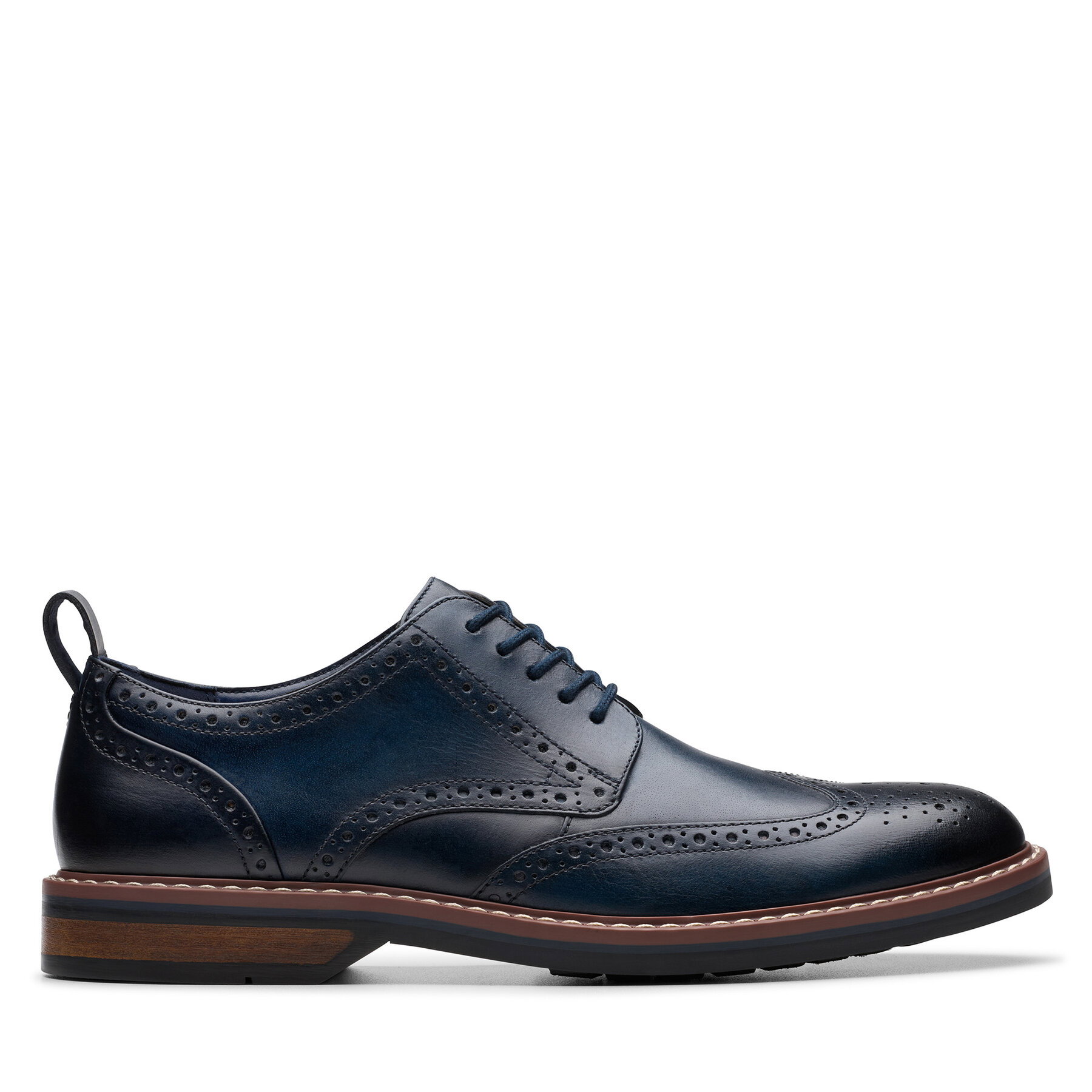 Clarks Nizki čevlji Aldwin Limit 26178471 Mornarsko modra Cene