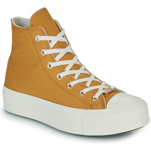Converse CHUCK TAYLOR ALL STAR LIFT HI Žuta Slike