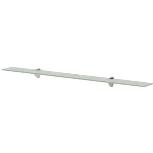 Maison Chic 2 kosi Stenske Police - Viseče police steklo 100x10 cm 8 mm, (21793645) Slike