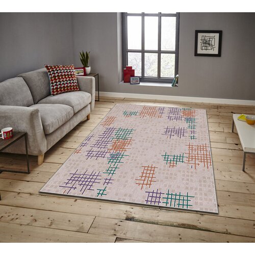 Conceptum Hypnose Tepih Asr Crpt-144, Pravougaoni, 100 x 140 cm, Šareni Cene