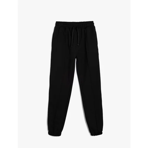 Koton Basic Jogger Sweatpants with Elastic Waist