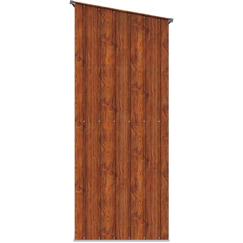  Vrtne &amp;scaron;upe Smeđa 103 x 86 x 200 cm Metal Slike