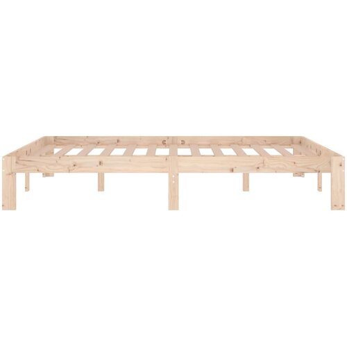  Okvir za krevet od masivne borovine 140 x 190 cm Slike