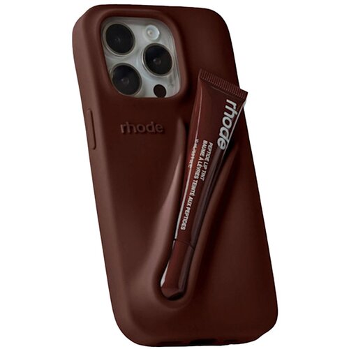  Maska za iPhone 13 Pro/ 14 Pro/ 15 Pro espresso Rhode LIP CASE + LIP TINT Slike