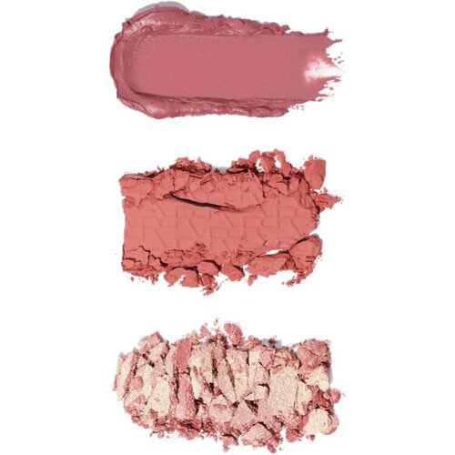 Makeup Revolution Blush Icon Palette paleta rumenila nijansa Aura Points Rose 9.8 g Slike