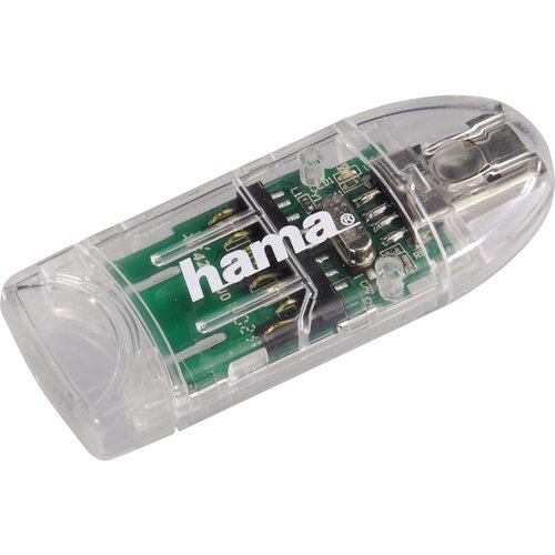 Hama USB 2.0 Card Reader 8in1 SD/microSD transparent 91092 Cijene