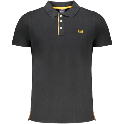 Norway 1963 MEN&amp;amp;#39;S BLACK SHORT SLEEVE POLO SHIRT Slike