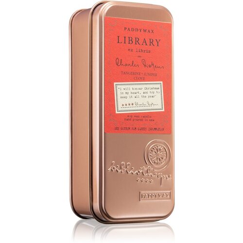 Paddywax Library Charles Dickens mirisna svijeća 70 g Slike