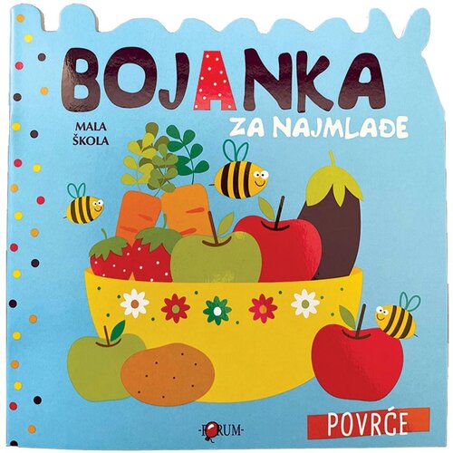 FORUM Bojanka za najmlađe &amp;ndash;Povrće, Plava Slike