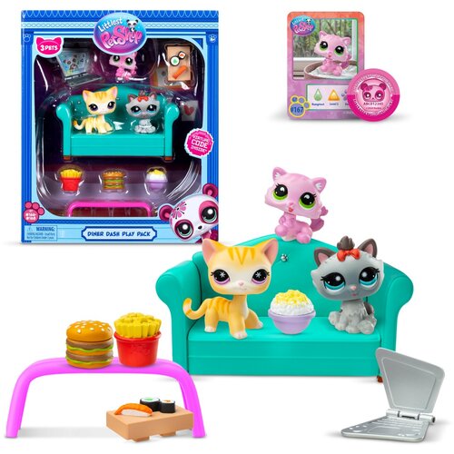 LITTLEST PET SHOP set za igro zabavna večerja Slike