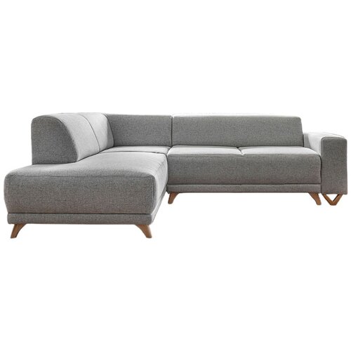 Miuform Svijetlo siva sklopiva/s prostorom za odlaganje kutna garnitura (s lijevim kutom/u obliku slova L) Classy Sophie &amp;ndash; Slike