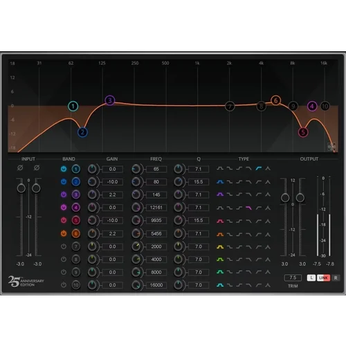 Waves Q10 Equalizer (Digitalni proizvod)