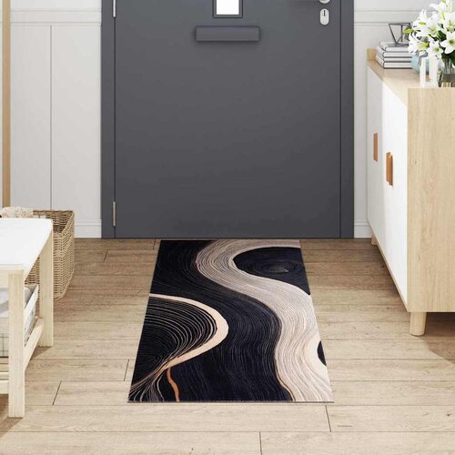  Kuhinjski Tepih Crna 180 x 60 cm Bar&amp;scaron;un Slike