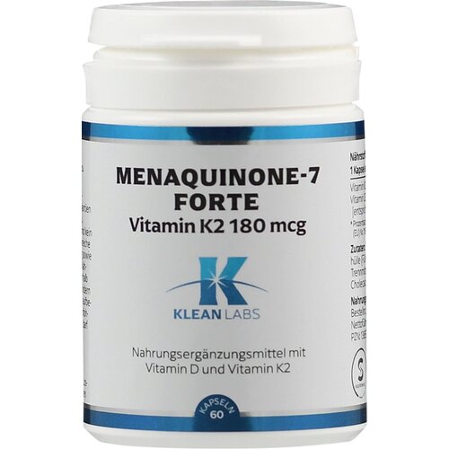  Menaquinone-7 Forte Vitamin K2 180 mcg - 60 kaps. Cene
