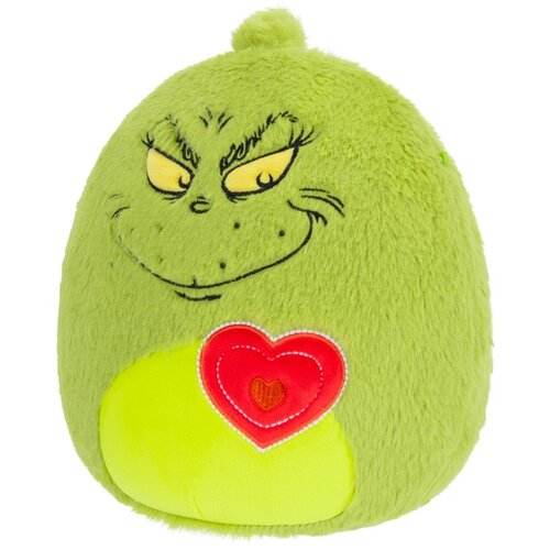 Squishmallows Pli&amp;scaron;asta igrača Fuzz-A-Mallows Grinch &amp;ndash; Slike