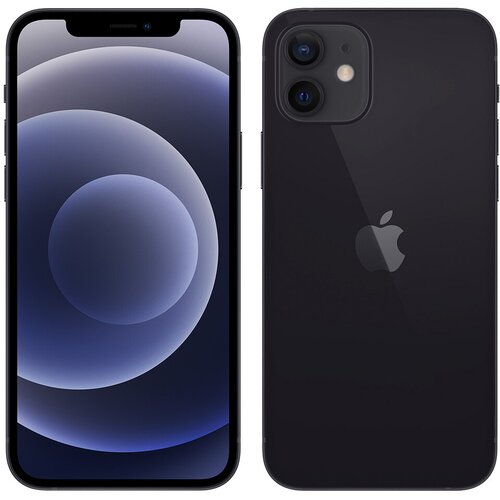 Apple Obnovljeno - znaki rabe - iPhone 12 5G crn 64 GB 4 GB ram dual sim - vidne oznake uporabe obnovljeno, (21561716) Slike