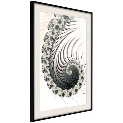  Poster - Fractal Spiral (Positive) 20x30