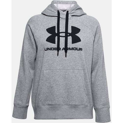 Under Armour Sweatshirt Rival Fleece Logo Hoodie-GRY - Women Slike