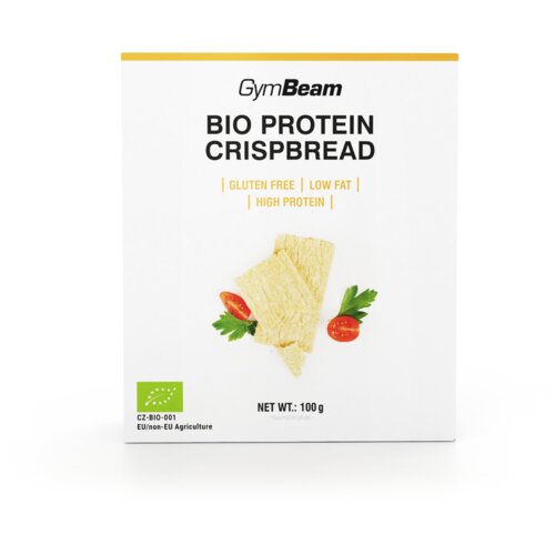 GymBeam bio protein crispbread 100  g Cene