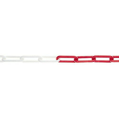 STABILIT Plastični lanac po dužnom metru (6 mm, Plastika, Crveno-bijele boje) Slike