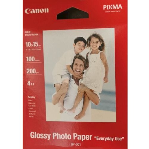 Canon GP-501 10x15, glossy 200 g, 100 Sheets Slike