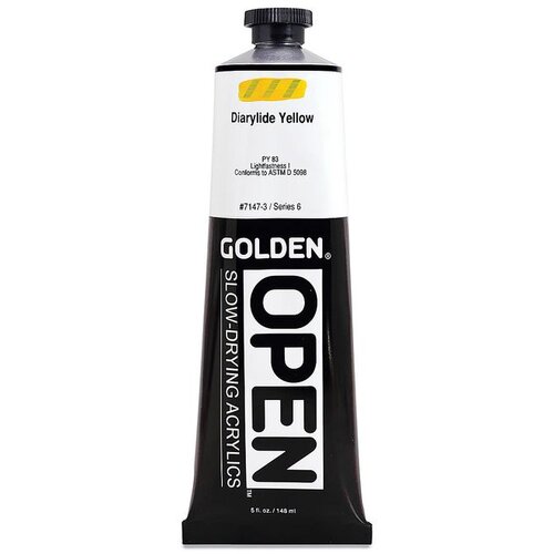  GOLDEN OPEN akrilna boja koja se sporo su&amp;scaron;i 148 ml | 7147 Diarylide Yellow Slike