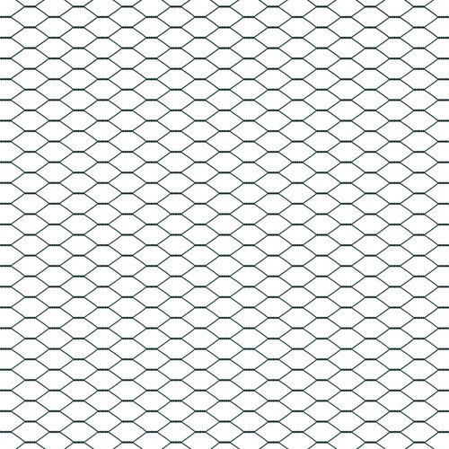  Heksagonalna ograda Zelena 1 x 10 m PVC Slike