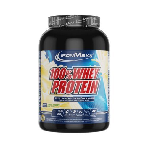 IRONMAXX 100% Whey Protein - Banana - jogurt Cene