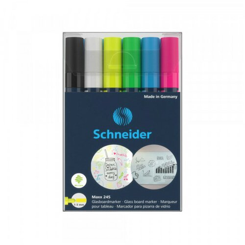 Marker Schneider za staklo Maxx 245 1-3mm 1/6 124596 Cene
