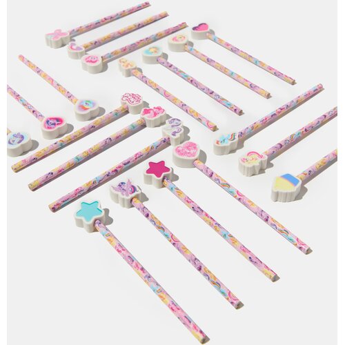 Sinsay Set olovaka i bojica s gumicama 20 komada My Little Pony Slike