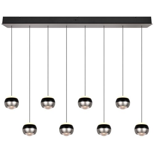 Trio Select Crna/u srebrnoj boji LED viseća svjetiljka Orbit &amp;ndash; Slike