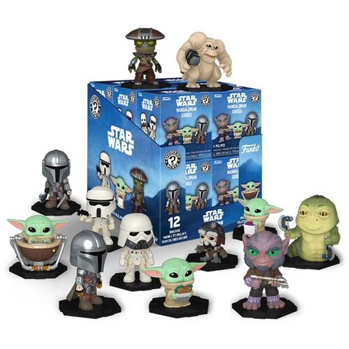 Funko Mystery Minis: Mandalorian &amp;amp; Grogu S2 12PC PDQ ( 077213 ) Slike