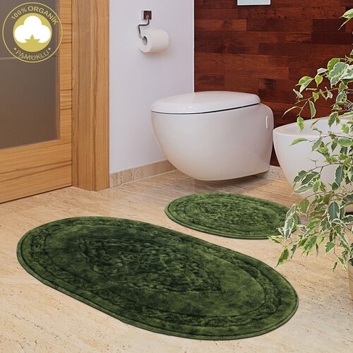 Lessentiel Maison Set od 2 kupaonska tepiha zelena Cijene