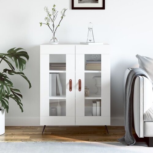  Komoda bijela 69,5x34x90 cm od konstruiranog drva Cijene
