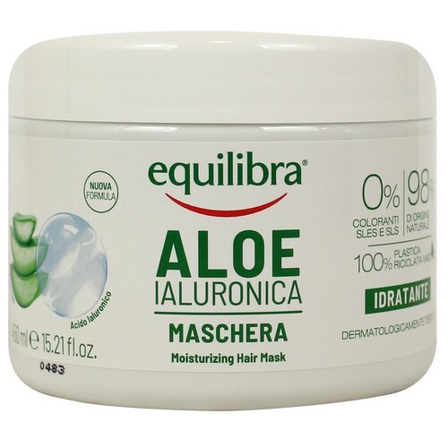 Equilibra eq aloe high moisture mask 450ml Cene