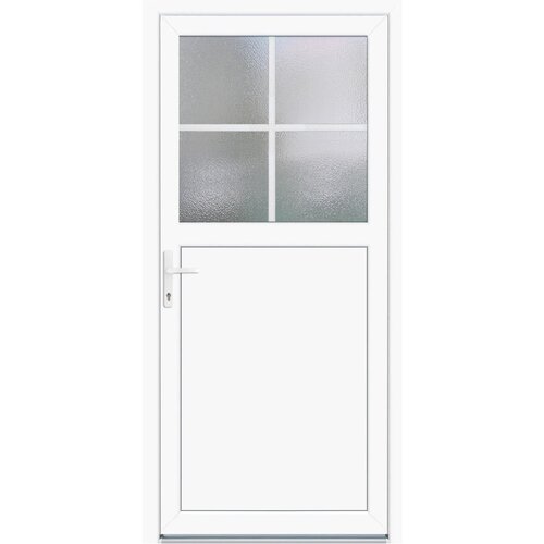  pvc stranska vhodna vrata k 502 bela 98 cm x 198 cm levo Cene