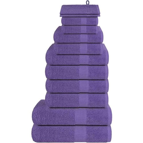  Komplet brisač 12-delni vijolična 360 gsm 100% bombaž Cene