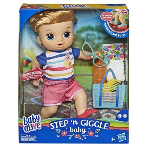 Hasbro Baby Alive lutka Step n giggle 30771 Slike