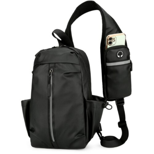 INF Vsestranska naprsna torba za mo&amp;scaron;ke Black, (21538918) Slike