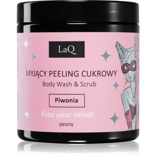 LaQ Kitten Peony čistilni piling za telo 220 g Cene