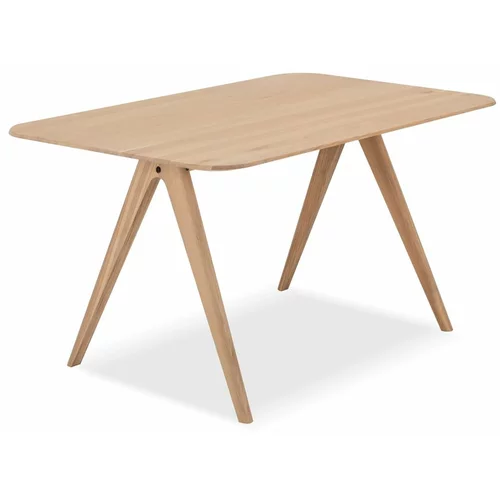 Gazzda blagovaonski stol od hrastovog drveta Ava, 140 x 90 cm