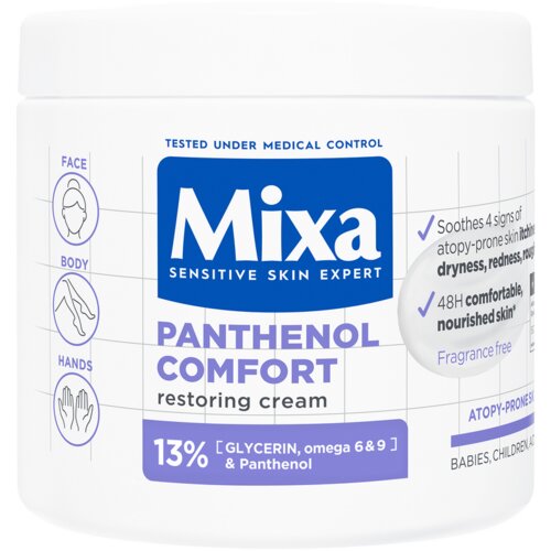Mixa Panthenol Comfort Restoring Cream krema za telo 400 ml unisex Cene