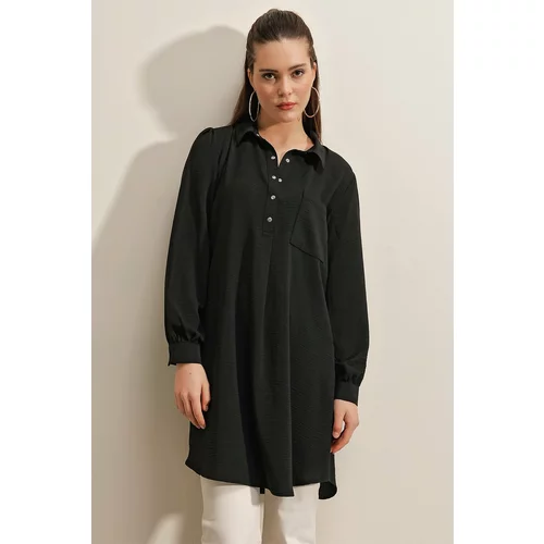 Bigdart Tunic - Black - Relaxed fit
