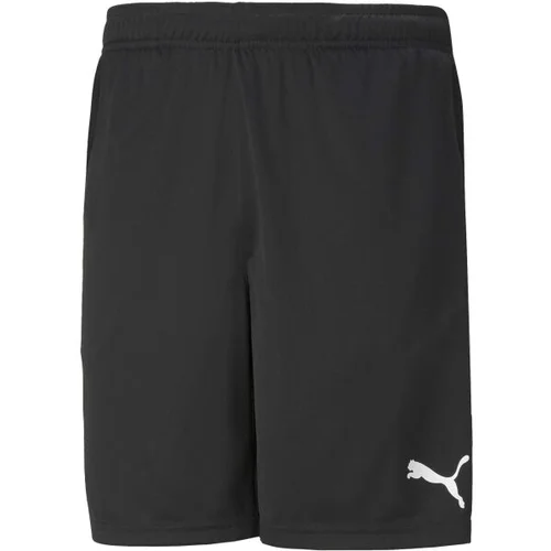 Puma TEAMRISE TRAINING SHORTS JR Dječačke nogometne kratke hlače, crna, veličina