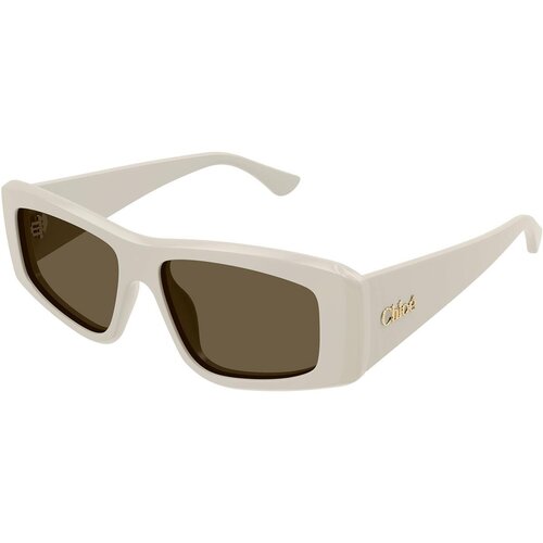 Chloe CH0299S 003 ONE SIZE (55) Bela/Rjava Slike