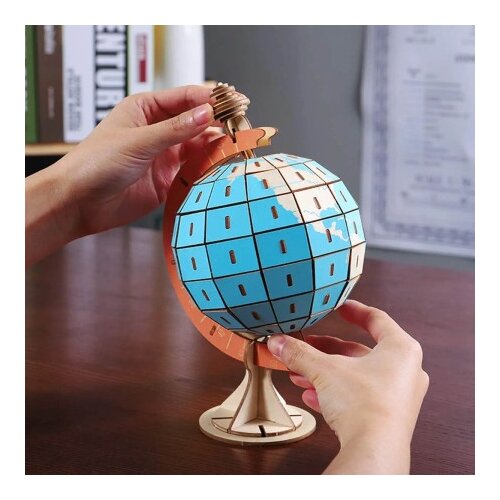  Čarolijashop 3d drvene puzzle - GLOBUS ( 754) Slike