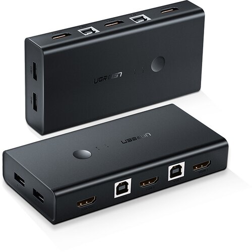 Ugreen HDMI 2x1 KVM Switch - box Slike