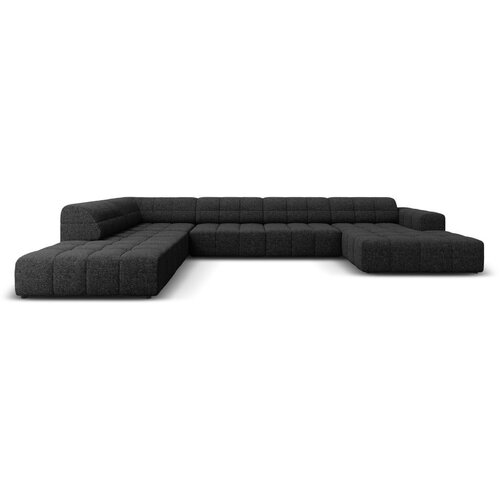Cosmopolitan Design Antracitno siva kutna garnitura (s lijevim kutom/u obliku slova &amp;quot;U&amp;quot;) Chicago &amp;ndash; Slike